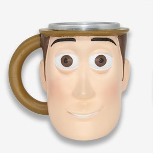 Caneca Woody 3d 250ml - Zona Criativa