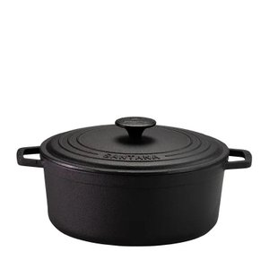 Panela de Ferro Caçarola Neo 1,7l Tampa e Alça de Ferro 18cm