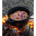 Ver imagem 4 de Panela de Ferro Caçarola Neo 1,7l Tampa e Alça de Ferro 18cm