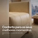 Ver imagem 4 de Poltrona Sala de Estar Kit 2 Arezzo Pés em Madeira Sintetico PU D03 - D'Rossi