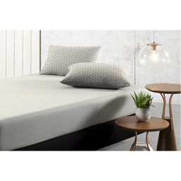 Jogo de Cama Malha 100% Algodão Lençol + Fronhas Casal Soft - Soft Nature Caqui - 2