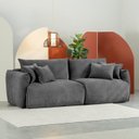 Ver imagem 1 de Sofá 2 Lugares 220cm Comfy CabeCasa MadeiraOriginals Cinza Grafite