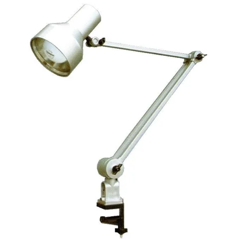 Luminária de Mesa com Garra Ilutec Articulável Ref. 390 Branco