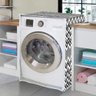 Capa Maquina de Lavar Abertura Frontal Ziper Zigzag 4 a 11kg - 2