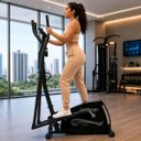Ver mais imagens de Elíptico Athletic Training 8 Níveis de Esforço Suporta 140kg