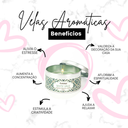 Vela Aromática Lata Indiana Goloka Vegano - Escolha o Aroma:vanilla Grove 70 Gr - 2