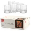 Ver imagem 1 de Jogo 6 Copos Whisky 380 ml America' 20s - Bormioli Rocco
