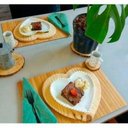 Ver imagem 2 de Tabua de Frios Coração Pinus 24,5x23x1,5