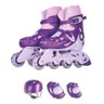 Patins InLine Ajustável com Acessórios Fenix - Roxo - 30 - 33 - 1