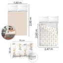 Ver imagem 4 de Jogo de Cama Queen Size 180 Fios Nova América - Magda (7768)