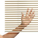 Ver imagem 4 de Persiana Horizontal 25mm Liso 1,80 X 1,60 Ocre