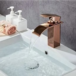 Torneira Misturador Monocomando Banheiro/lavabo Prime Rosegold- Premierdecor - 5