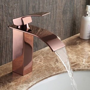 Torneira Misturador Monocomando Banheiro/lavabo Prime Rosegold- Premierdecor