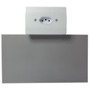 Ver imagem 2 de Cofre Tomada com Gaveta Interna e Fundo Falso 15x26cm