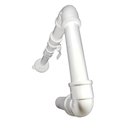 Ver imagem 5 de Torneira Design Industrial PVC 3/4" com Registro de Esfera - Madareli - Branco