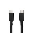 Ver imagem 3 de Cabo Usb Tipo-c 3.1 P/ Usb Tipo-c 3.1 - Preto - 3 Metros - Nylon - Pucp3p