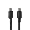 Ver imagem 1 de Cabo Usb Tipo-c 3.1 P/ Usb Tipo-c 3.1 - Preto - 3 Metros - Nylon - Pucp3p
