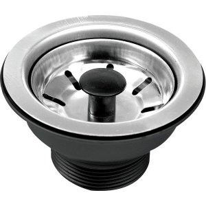 Valvula Inox 3.1/2 pino Puxador Preto