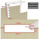 Ver imagem 3 de Bancada Adega Divisória Ambiente Sala Cozinha