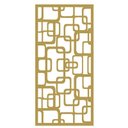 Ver imagem 1 de Painel Vazado Divisória Mdf Napoli Crú - 0,90x2,70m