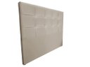 Ver imagem 2 de Cabeceira De Cama Box Luiza Casal 140cm X 106cm Couro Bege Mz Decor
