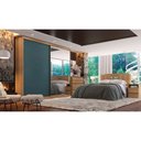 Ver imagem 3 de Guarda-roupa Málaga 2 Portas de Correr 100 Mdf Thb