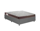 Ver imagem 1 de Cama Base Box Casal Cinza Colchão Iso 150 D45 - Ortobom