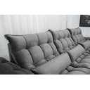 Ver imagem 6 de Sofá Retrátil e Reclinável Ipanema 2,10m em Tecido Veludão C/ 03 Módulos - Montagem Inclusa