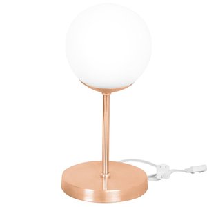 Luminária de mesa abajur Orby New Cobre