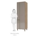 Ver imagem 3 de Paneleiro Especial 70 Cm 3 Portas de Abrir 3 Prateleira com Despenseiro Mel Luciane Móveis
