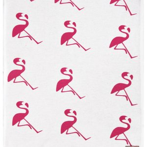 Pano de Prato Estampa Contínua Flamingo 68x44cm -auto Estima