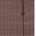 Ver imagem 2 de Persiana Bambu Rolo Marrom 80 (l) X 160 (a) Cm Cortina Madeira Roller 0,80 X 1,60 Marrom