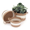 Ver imagem 5 de BANGLI CESTA FIBRA BEGE 3PÇ