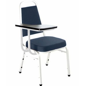 Cadeira Universitária Empilhável Linha Hotel Plus Azul