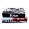 Kit 2 Caixas Livro Porta Objeto Decorativa Londres E Beatles - 2