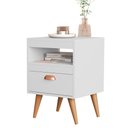 Ver imagem 1 de Kit 02 Mesas de Cabeceira Sal- Off White