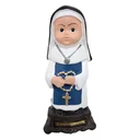 Ver imagem 1 de Imagem de Santa Irmã Dulce Infantil de Borracha Inquebrável - 14 cm