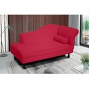 Ver imagem 2 de Recamier Divã Dubai 160 Cm Braço Esquerdo Vermelho