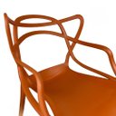 Ver imagem 3 de Kit 2 Cadeiras Allegra 100% Polipropileno Leve e Resistente:terracota