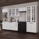Ver imagem 1 de Cozinha Completa 5 Peças com Rodapé Bari