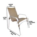 Ver imagem 4 de 2 Cadeiras Emily Sépia