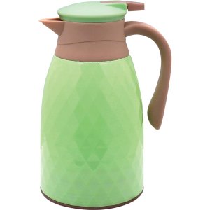 KHENZE GARRAFA TÉRMICA 25x17x14cm 1L PLÁSTICO VERDE AMPOLA VIDRO