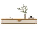 Ver imagem 1 de Aparador Retrô Suspenso Buriti:pérola/nature