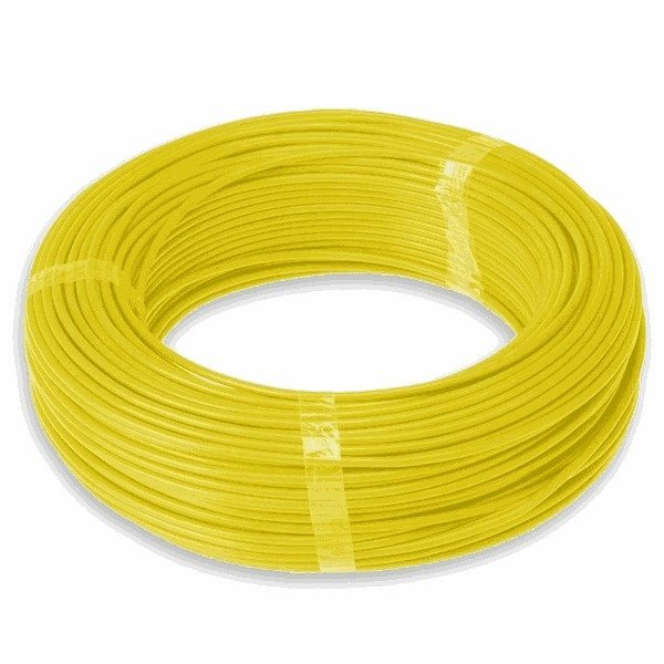 Fios resistente 4 mm - Amarelo - 100 metros