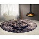 Ver imagem 4 de Tapete Supreme Vintage Reload 2,00m Redondo Azul