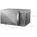 Ver imagem 4 de Micro-ondas PANASONIC 27L Prata 220V NN-ST55LMRUK