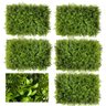 16 Painéis para Parede Verde Artificial Jardim Vertical Aspecto Natural Placas 60x40cm Premium - 3