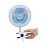 Mini Ventilador 20cm Portátil 3 Pás Branco Base ou Clipe Ventisol - 5