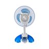 Mini Ventilador 20cm Portátil 3 Pás Branco Base ou Clipe Ventisol - 4