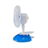 Mini Ventilador 20cm Portátil 3 Pás Branco Base ou Clipe Ventisol - 3